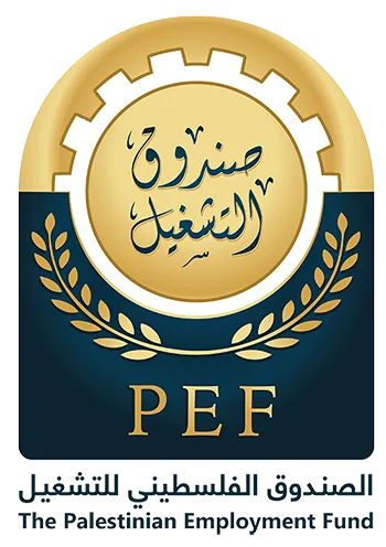 شعار وزارة العمل الفلسطينية وصندوق التشغيل الفلسطيني – مراكز التدريب المهني